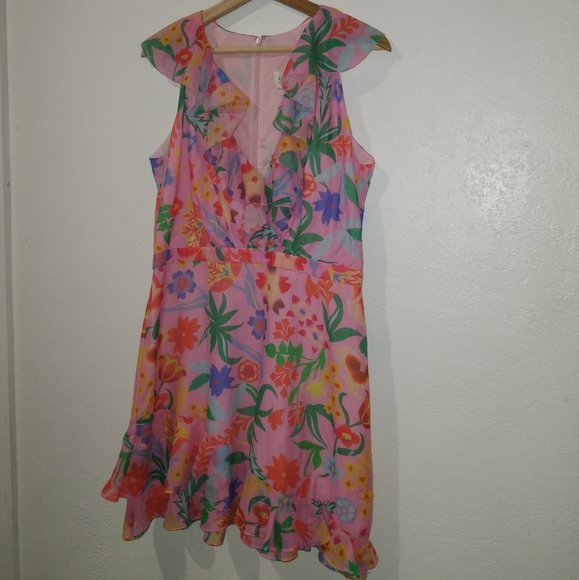 NWT SALONI Cece Paradise Papercut Dress - Picture 4 of 9